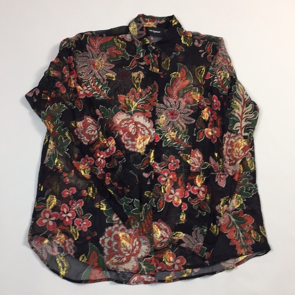 THE KOOPLES Bollywood metallic floral-print shirt - Picture 6 of 12